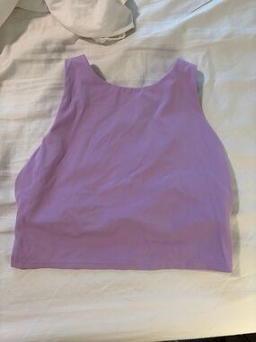 CRZ Yoga Butterluxe high crop tank Lilac